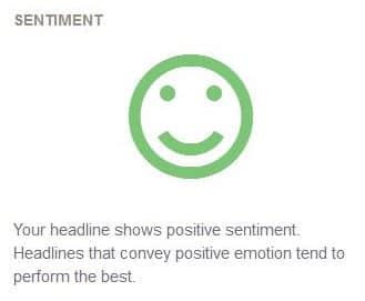 Headlines sentiment