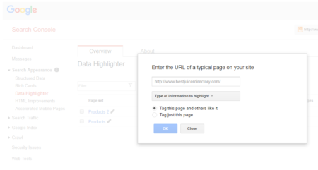 Type of information to highlight-1st Window