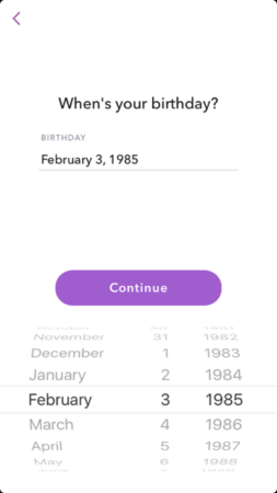 snapchat-signup-birthday