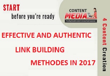 Link Building Methods in 2017