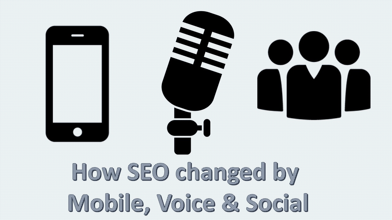 how seo changed by mobile, voice and social
