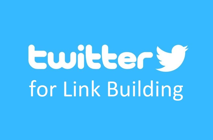 Twitter for link building