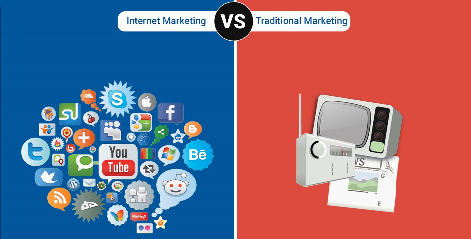 The Race Between Internet Marketing and Traditional Marketing