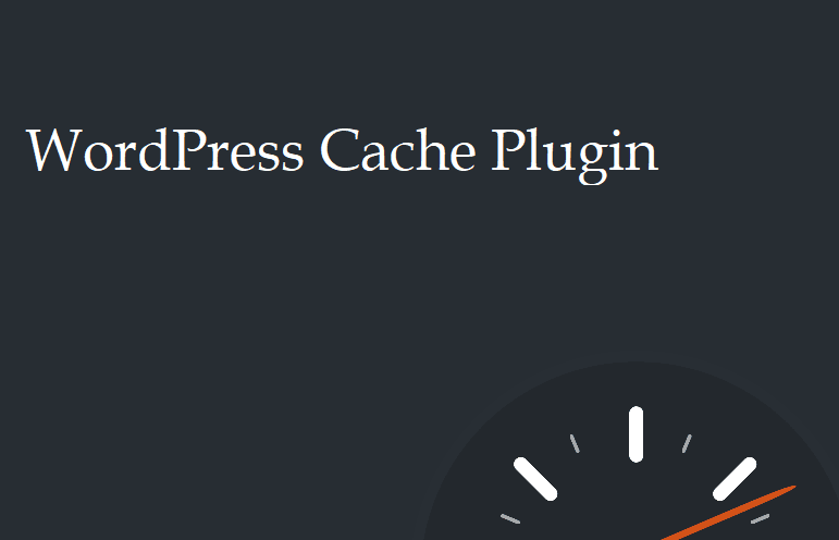 WordPress cache plugin