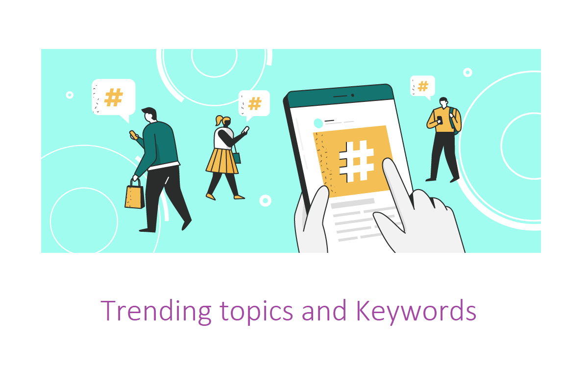 trending topics and keywords
