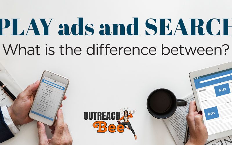 What is the difference between display ads and search ads?