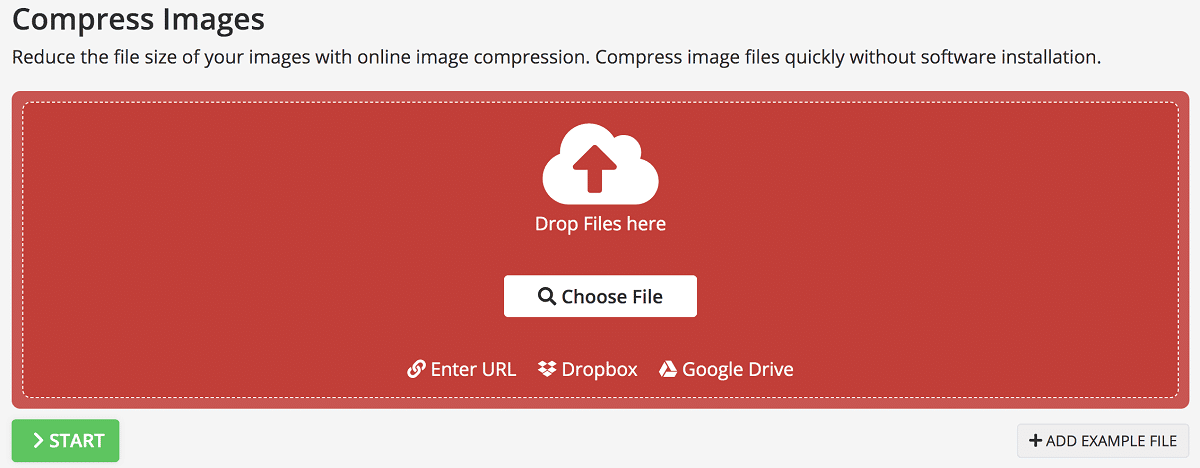 compressing images