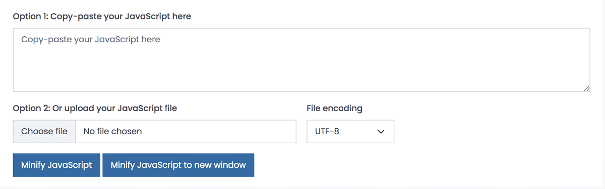 combining and minifying files