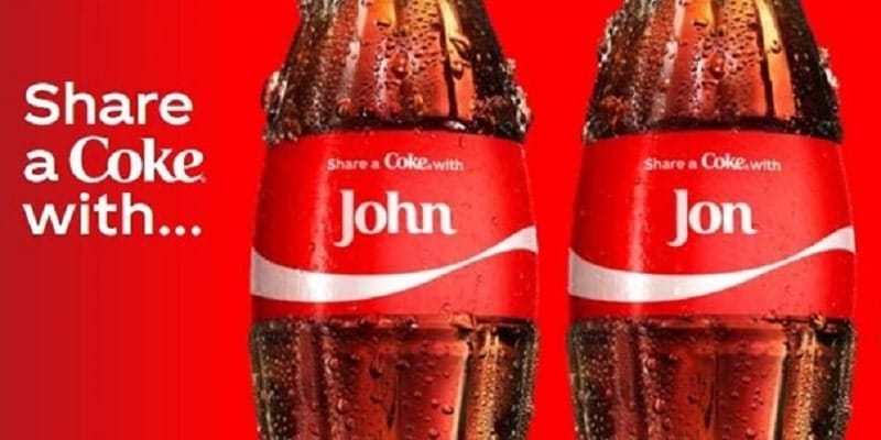 Coca-Cola's Share a Coke Campaign