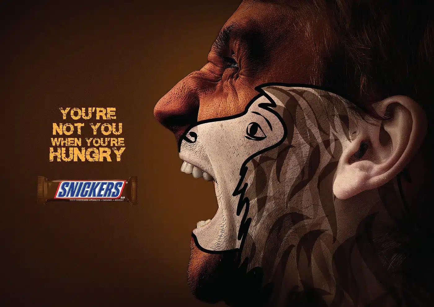 Snickers: You're not you when you're angry