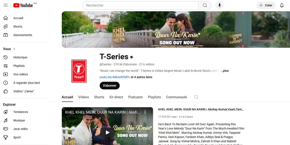 who has the most subscribers on YouTube