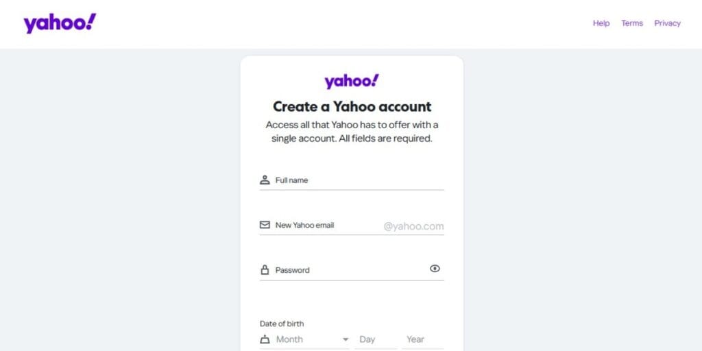 Create yahoo email account a step by step guide outreach bee
