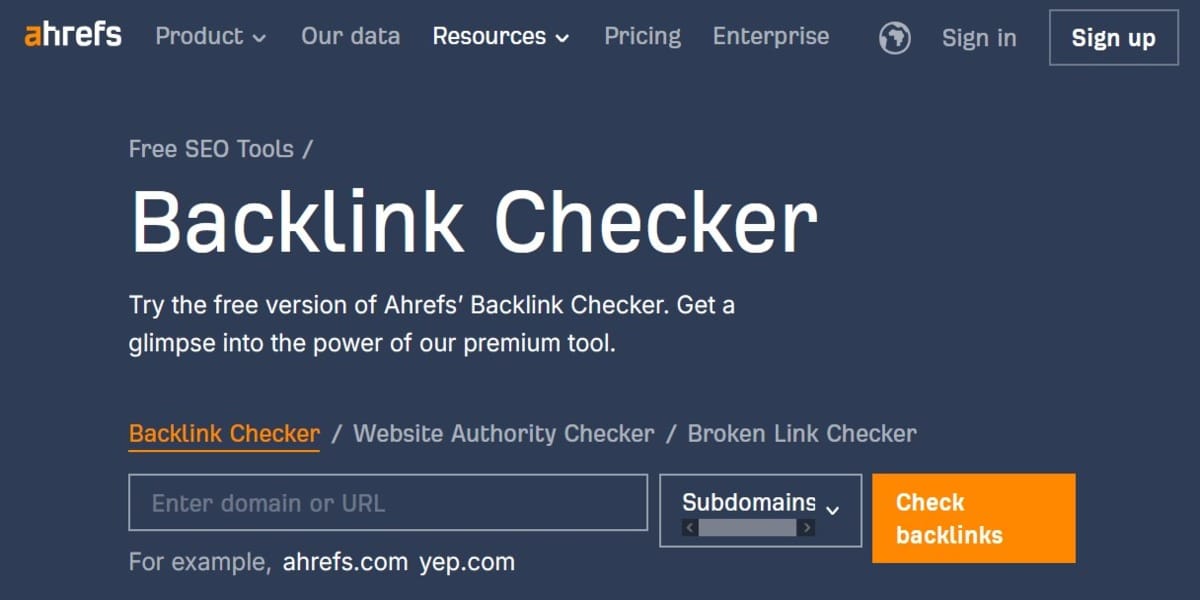 Ahrefs Backlinks Checker: How to Use Guide
