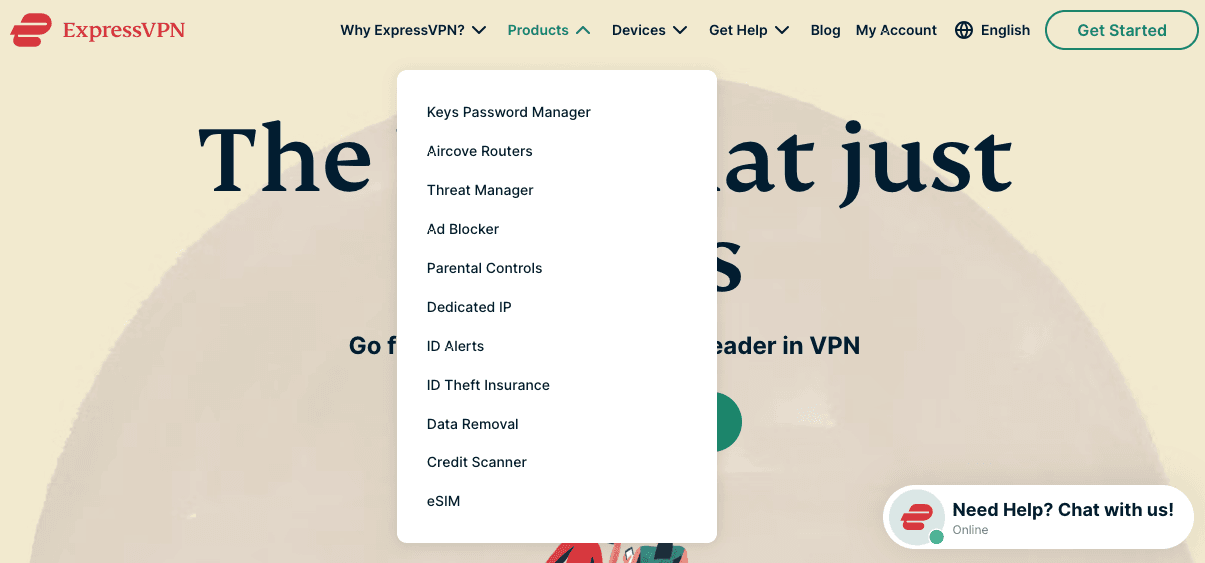 how does a vpn work: Express VPN
