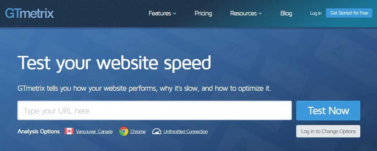 GTmetrix: Website Performance Testing and Monitoring