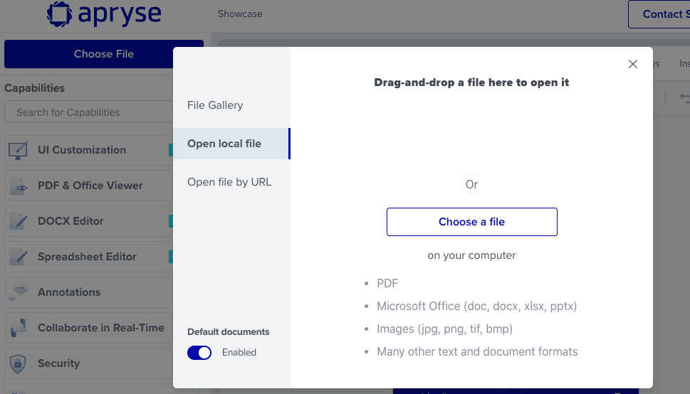 Editing PDF Using SDK (Software Development Kit)