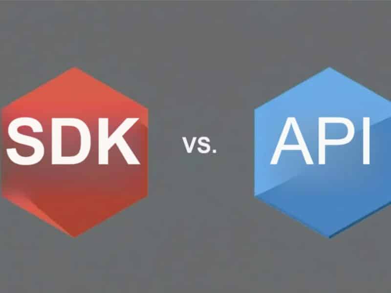 SDK vs. API: The Key Difference Explained with Examples