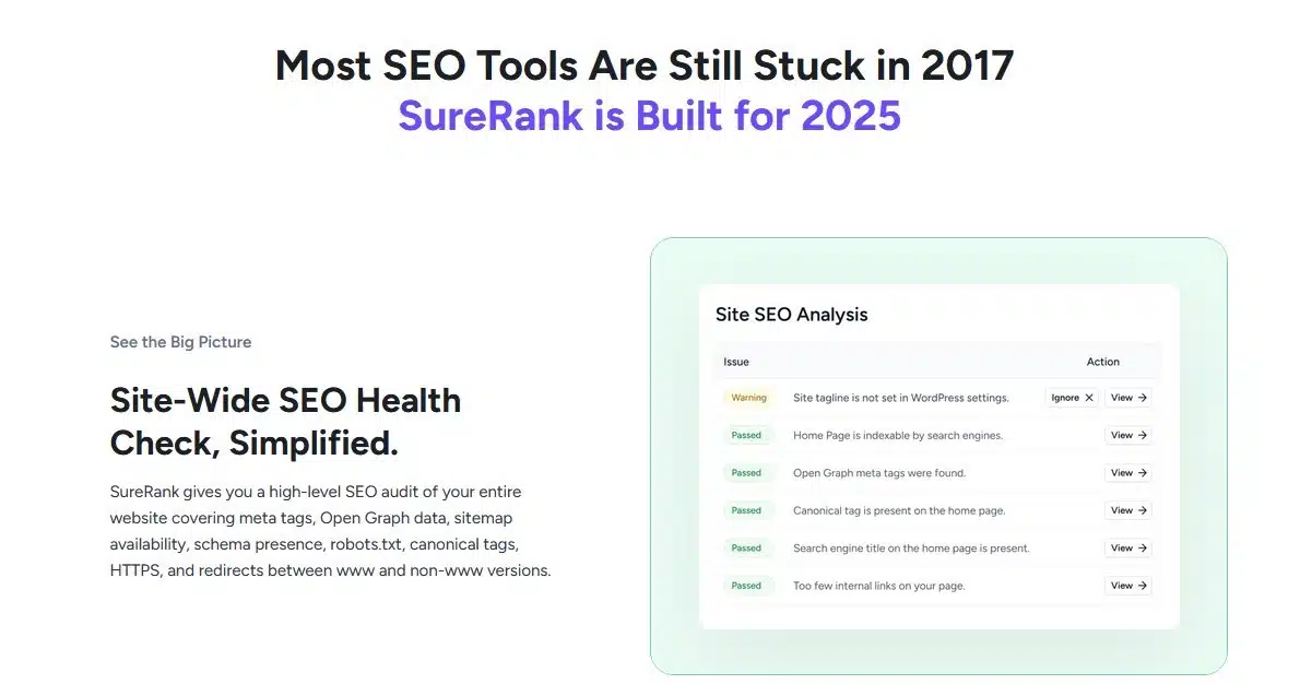SureRank the Next Big SEO