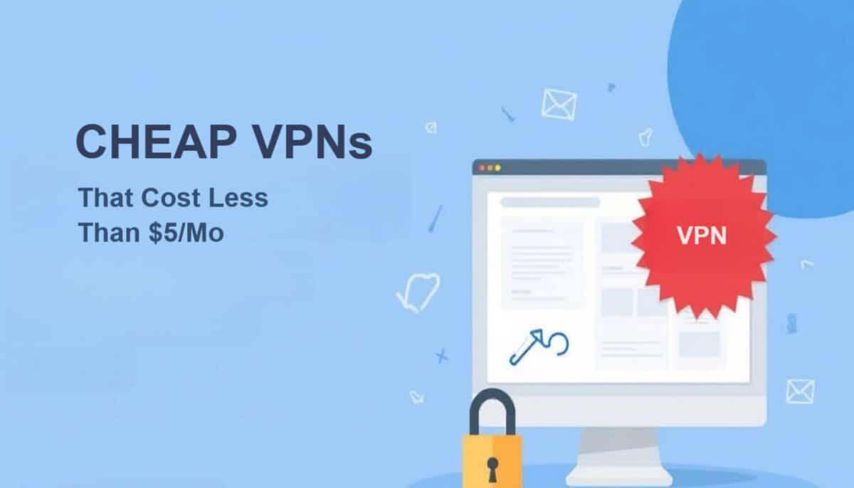 Top 9 Cheap VPNs That Cost Less Than $5/Mo