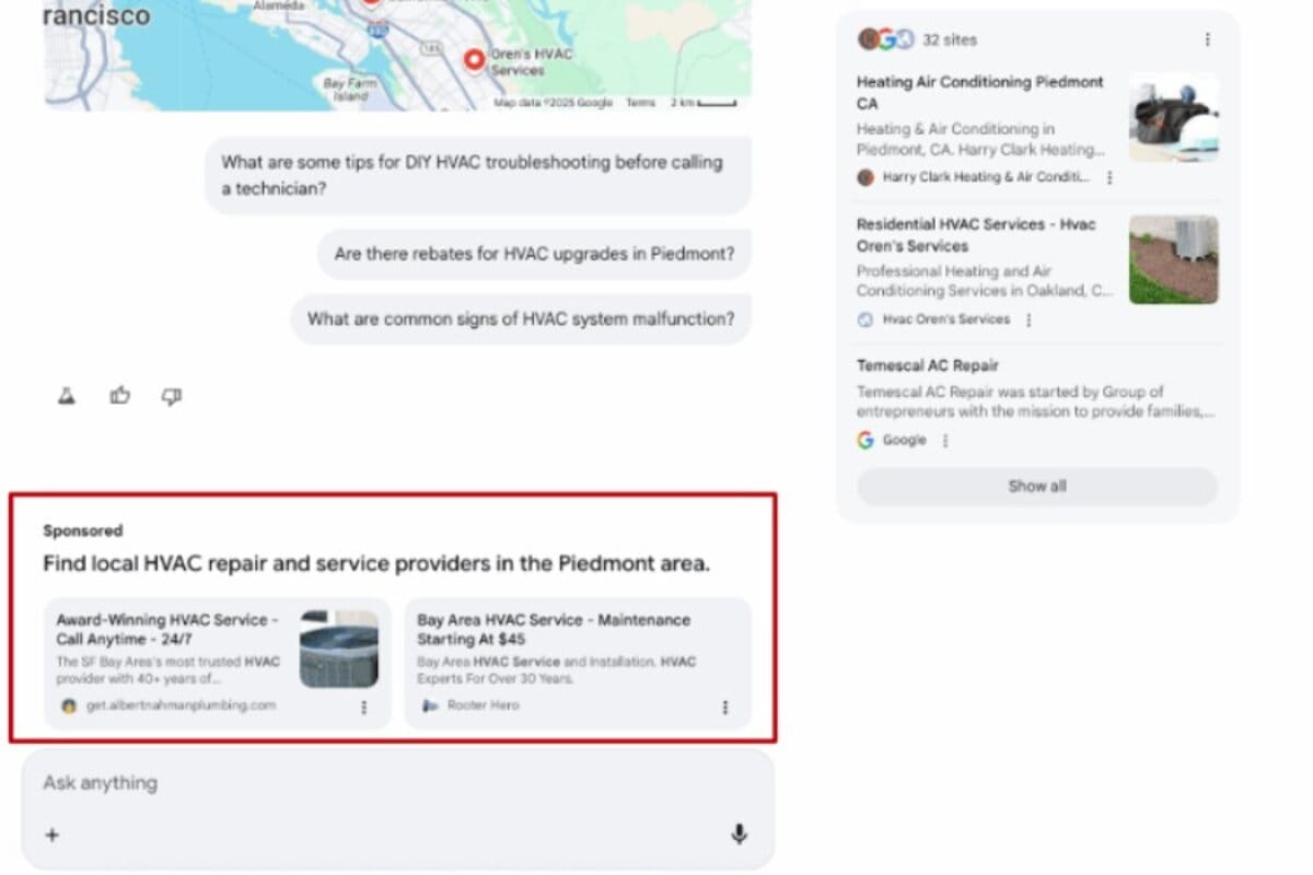 Google Ads Enter AI Mode