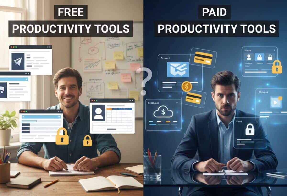 Free vs. Paid Productivity Tools