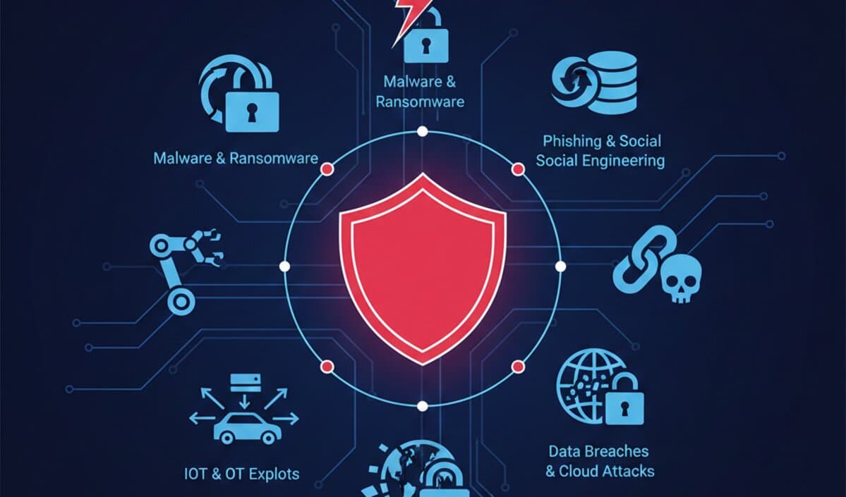 types of cyber attacks